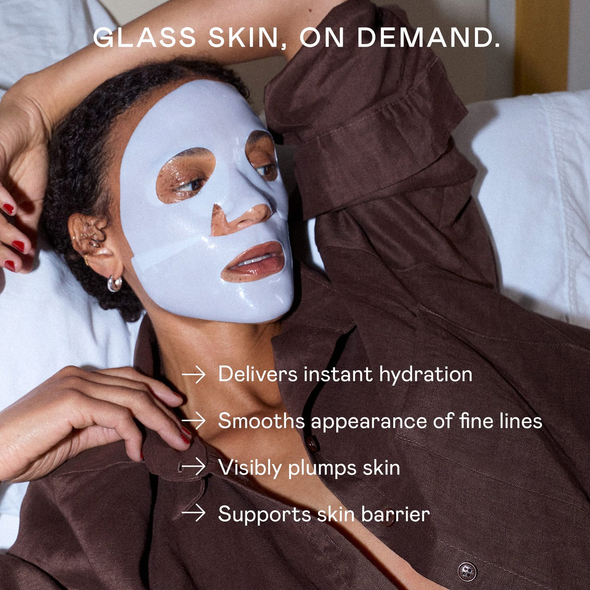 Power Mask – koreanische Glass-Skin Tuchmaske