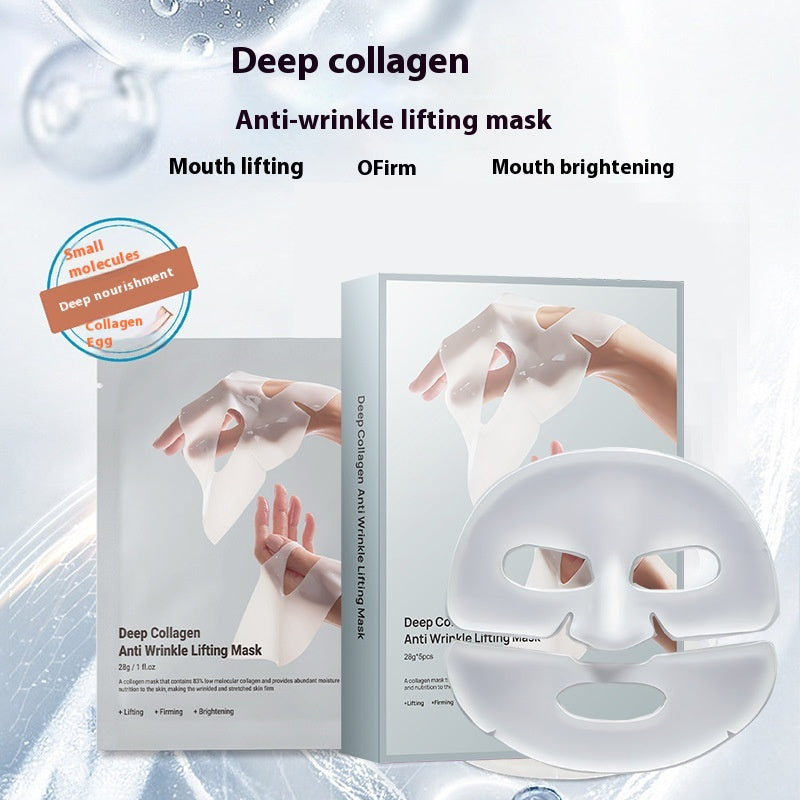 Tiefenwirksame Kollagen Anti-Falten Lifting-Maske
