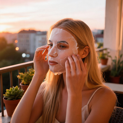 Vitamin-C Aufhellende Glow-Tuchmaske